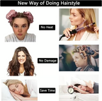 ⚡ 50K+ Sold 🔥 Selling Fast – Satin Heatless Curling Set