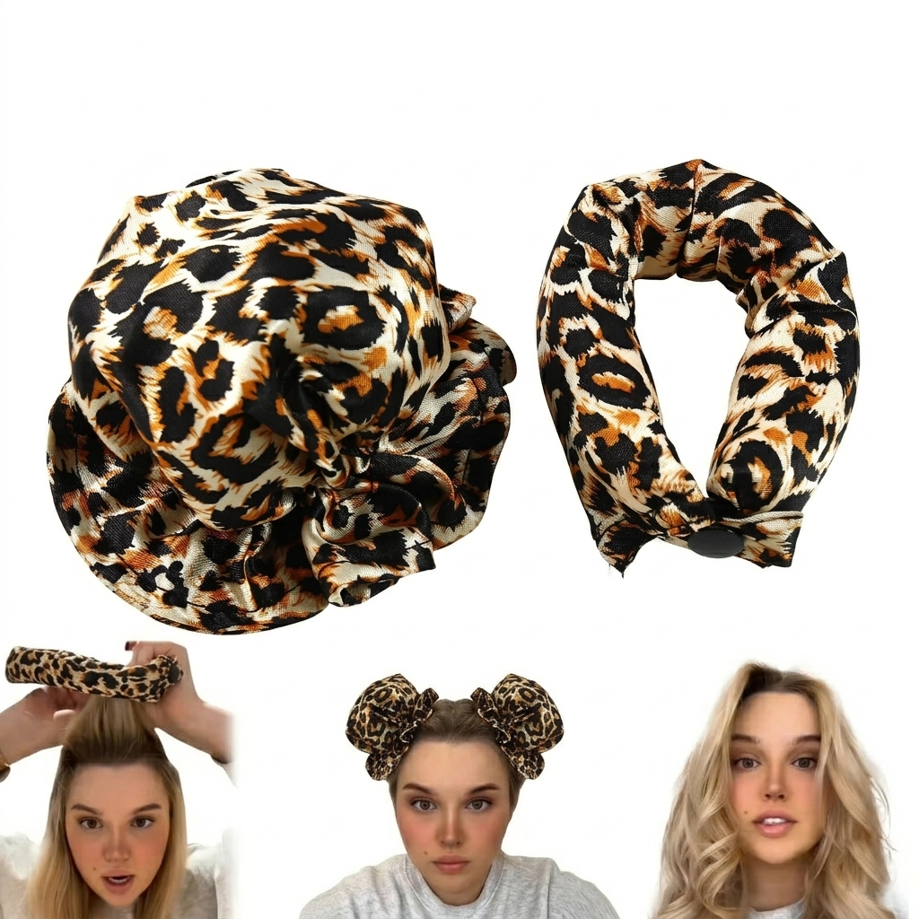 ⚡ 50K+ Sold 🔥 Selling Fast – Satin Heatless Curling Set