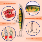🎄🐟2026 Fishing Advent Calendar - 24 Days of Premium Lures Gift Box