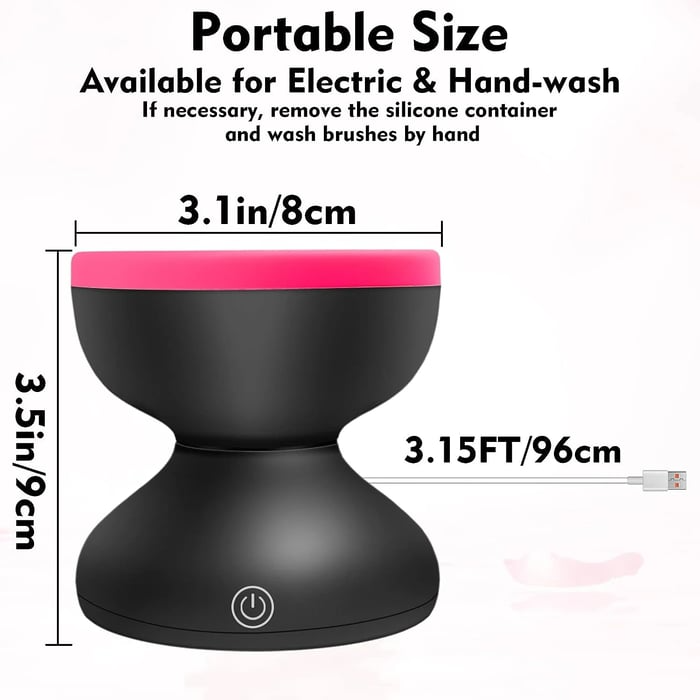 Automatic Makeup Brush Cleaner – No More Dirty Brushes