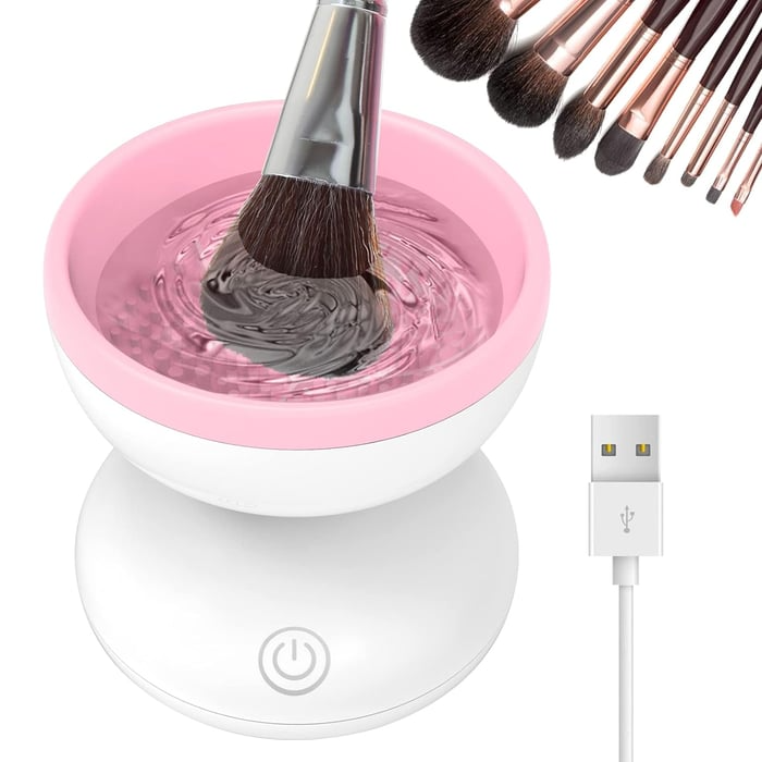 Automatic Makeup Brush Cleaner – No More Dirty Brushes